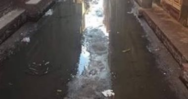 مياه الصرف الصحى تغرق تل الحدادين بكفر الشيخ ..صور