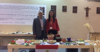 وزارة الثقافة الصينية تكرم محافظة أسوان لمشاركتها فى منتدى الفنون والحرف اليدوية.. صور