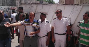 غرامات فورية مالية للمخالفين فى اشغالات الطريق غرب الاسكندرية 