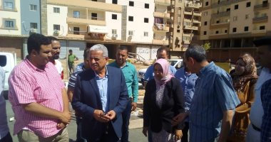 محافظ السويس: مخطط لحديقة عامة واستكمال تطوير منطقة السحاب بحي فيصل.. صور