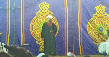 صور..محمود التهامى يحيى الليلة الختامية لمولد المرسى أبو العباس
