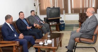 رئيس جامعة أسيوط  يستقبل وفد برنامج الأغذية العالمي بهيئة الأمم المتحدة