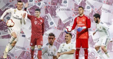 ريال مدريد يخطط لتوفير 200 مليون يورو من بيع 6 لاعبين