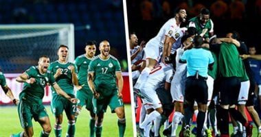 العرب يسطرون المجد بكأس الأمم الأفريقية فى حضرة الفراعنة.. نسور قرطاج يحلقون فى سماء القاهرة بعد التأهل لنصف نهائى الكان.. أصدقاء محرز يعبرون موقعة الأفيال بدموع الفرح.. والمدرجات المصرية بطل الحكاية للنهاية