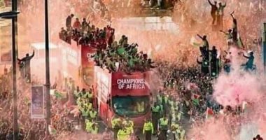 استقبال حافل لمنتخب مدغشقر بعد إنجاز التأهل لربع نهائى أمم أفريقيا.. صور
