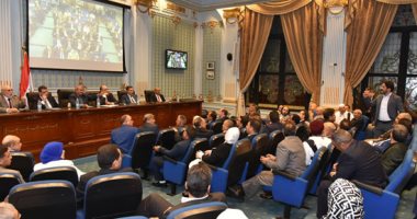 صور.. مجلس النواب يبحث مع وفد البرلمان الليبيى مد جسور التعاون مع مصر 