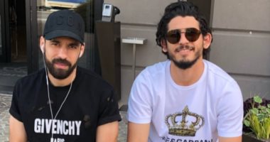 شريف إكرامى وأحمد حجازى يهنئان عبد الله السعيد بعيد ميلاده