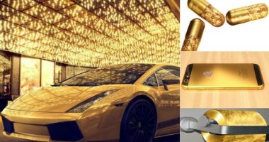 من مناديل الحمام للمرحاض والتابوت.. أغرب الأشياء المصنوعة من الذهب