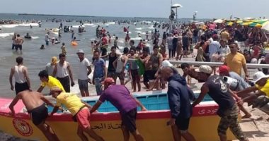 رأس البر تحذر رواد المصيف من وجود سحب ودوامات 