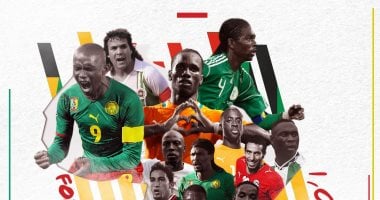 الكاف يحتفل بمليون متابع على تويتر بصورة لأساطير افريقيا 