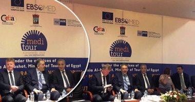 صور .. مؤتمر الأورومتوسطية بالإسكندرية يشدد على أهمية الترويج للسياحة الغير شاطئية.. سفير الاتحاد الأوروبى: اهتمام كبير بالسياحة فى مصر .. والبنك الأوروبى: قدمنا استثمارات بـ5 ملايين دولار لدعمها