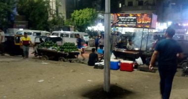 قارئ يشكو من انتشار الباعة الجائلين بشارع أحمد ماهر بمنطقة فيصل بالهرم