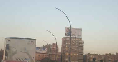 شكوى من عدم إنارة أعمدة الكهرباء على كوبرى عباس بالجيزة