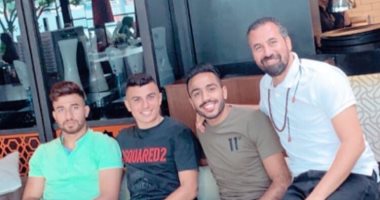 شاهد.. كهربا مع تريزيجيه وكريم حافظ فى تركيا