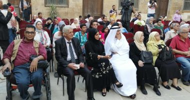 صور .. جامعة المنيا تشارك فى تنظيم الملتقى الدولى السادس للكاريكاتير بالقاهرة