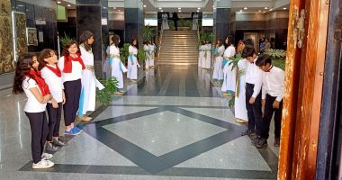 رئيس جامعة الزقازيق يفتتح المقصورة الرئيسية باستاد الجامعة وصالة كبار الزوار