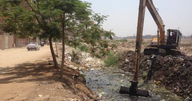 استجابة لـ"اليوم السابع".. محافظ القليوبية يعلن تطهير مصرف أبو شعير