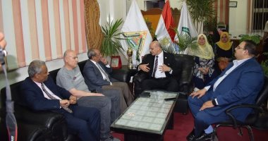 صور .. لجنة من الشباب والرياضة تتفقد مركز التنمية الشبابية بجامعة بنها