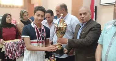 صور.. الشباب والرياضة بالغربية تكرم أبطال أولمبياد الطفل المصرى