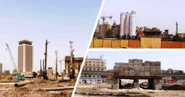 صندوق تطوير العشوائيات يرجئ إزالة باقى مبانى مثلث ماسبيرو لحين توفير البديل المناسب للسكان.. خالد صديق: انتهاء 90% من مرحلة الخوازيق وإنشاء 3 محطات خرسانة.. وتنفيذ 3 أبراج لمن أراد العودة من سكان المنطقة.. صور
