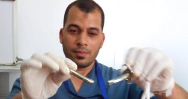 استخراج جزء من أنبوب شق حنجرى سقطت فى رئة سيدة بصدر المحلة