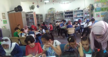 شاهد ورش للرسم ومحاضرات حول إبداعات ذوى القدرات الخاصة بثقافة دمياط