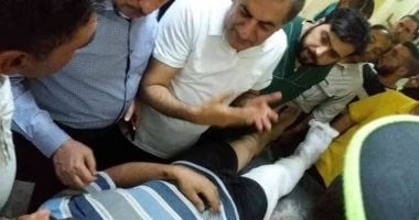 إصابة العشرات فى انهيار سقف مسجد خلال صلاء العشاء فى حلب بسوريا 