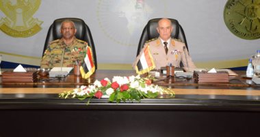 الفريق محمد فريد يلتقى رئيس الأركان السودانى لبحث دعم العلاقات المشتركة