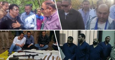 صور.. بعد 18 سنة إجرام.. نهاية إمبراطورية الدكش بإحالته وأعوانه للمفتى.. ملك أكبر دواليب للهيروين بمثلث الرعب نشأ بأسرة ذات أصول إجرامية.. قتل ضابط الخانكة و 3 مخبرين.. واستولى على أراضى الجعافرة بجبروته