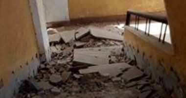 قارىء يطالب بإنقاذ مدرسة آيلة للسقوط بمركز إيتاى البارود بالبحيرة 
