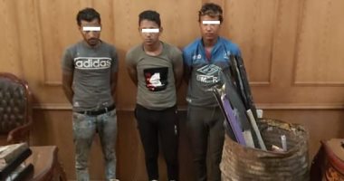 سقوط عصابة سرقة عدادات المياه والكهرباء بطنطا