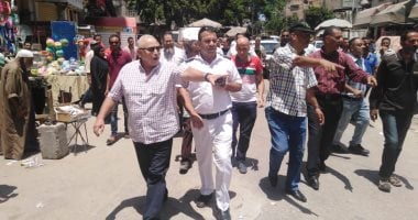 صور.. غرامة فورية 17 ألف جنيه للمخالفات اشغالات الطريق غرب الإسكندرية