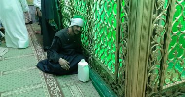صور..فى الليلة الختامية لمولد الفرغل.. مجاذيب على عتبة سلطان الصعيد بأسيوط