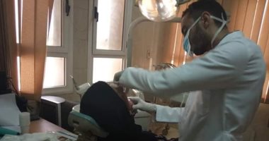 صور.. قوافل طبية تجرى الكشف على 6210 مواطنين بـ5 محافظات