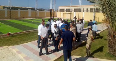 صور.. وفد البرلمان والمحافظ يتفقدون مركز علاج الإدمان بمطروح قبل افتتاحه