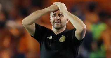 صور .. أصعب لحظات عاشها جمال بلماضى مباراة الجزائر والسنغال
