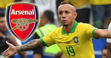 أرسنال يرصد 36 مليون إسترلينى لضم البرازيلى إيفرتون