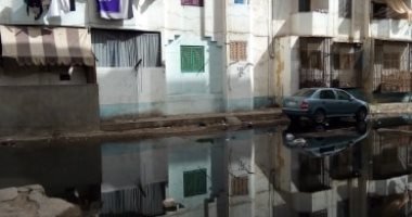 شكوى من غرق حى الضواحى بمياه الصرف الصحى فى بورسعيد