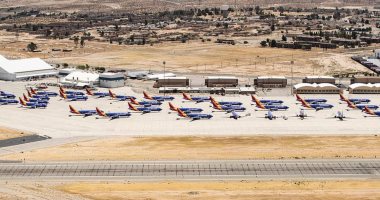 بعد تكرار الحوادث.. مقبرة جماعية لطائرات "بوينج 737 ماكس" بمطار بكاليفورنيا
