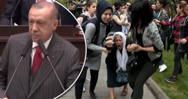 أردوغان يقمع المعارضين للعدوان التركى على سوريا.. الرئيس التركى يعتقل الرافضين ويحقق مع زعيمين أكراد تركيين.. والمعارضة تفضحه: مستعد يغامر ويرمى 3.6 مليون روح فى البحر لأهدافه الاستعمارية