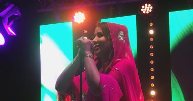 "الشعبى يكسب".. المغربية سعيدة شرف تلهب أجواء مهرجان عيد البحر .. "صور" 