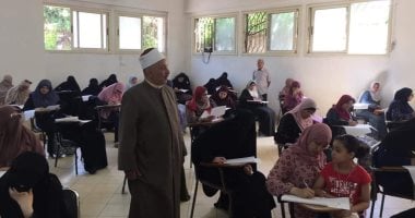 وكيل أوقاف الإسكندرية يتفقد اختبارات محفظى القرآن 