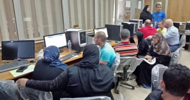 إقبال كثيف في اليوم الأول بمعمل تنسيق الجامعات ببنها ومكان مخصص لذوي الاعاقة