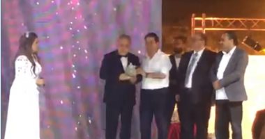 فيديو.. جرش للثقافة والفنون يكرم مصطفى شعبان ونقيب المهن التمثيلية