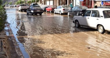 انفجار أطول خط ناقل لمياه الشرب أثناء الاختبار بسوهاج 