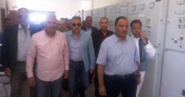 وفد البرلمان يتفقد موزع الكهرباء بمطروح.. والمحافظ: 2.8 مليون لكابلات أرضية