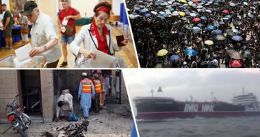 باختصار.. أهم الأخبار العالمية والعربية حتى الـ12.. انتحار عشرات المعتقلين فى سجون تركيا.. بريطانيا تبحث الرد على احتجاز إيران ناقلة النفط.. مصرع 3 فى أمريكا بسبب الحر.. وحملة لإنقاذ المهاجرين قرب سواحل ليبيا 