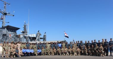 انطلاق التدريب البحرى المصرى الأمريكى المشترك "تحيه النسر - استجابه النسر2019"