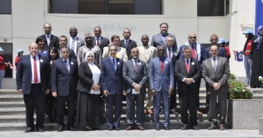 صور .. انطلاق يوم الوافدين الأول بجامعة قناة السويس بحضور سفراء ودبلوماسيين