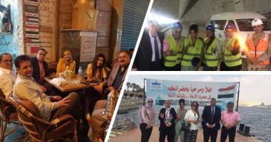 الإجازة فى مصر طعم تانى.. "الطيور المهاجرة" تعود للوطن لقضاء فترة الصيف.. المشروعات القومية والمعالم السياحية والمدن الساحلية أكثر ما يجذبهم.. وكوبرى "تحيا مصر" يثير شغفهم.. ويؤكدون: نغرس فى ولادنا حب الوطن